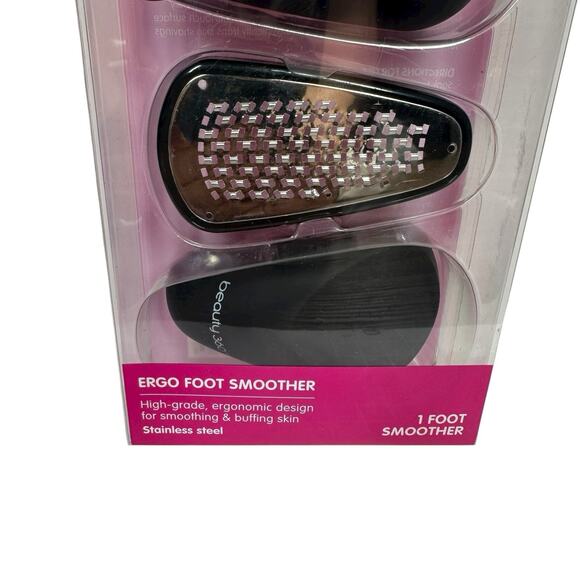 NEW Ergo Foot Smoother for Smoothing and Buffing Skin by Beauty 360 Pedicure - Picture 2 of 6